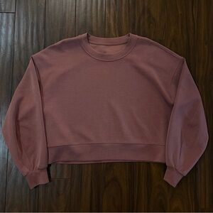 Lululemon Perfectly Oversized Cropped Crew *Softstreme™